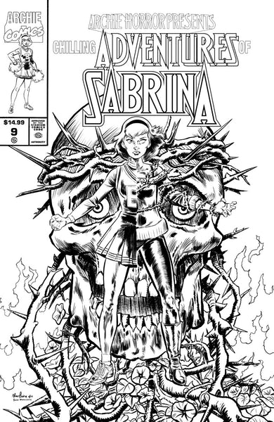 SOLD OUT - CHILLING ADVENTURES OF SABRINA #9 WOLVERINE HOMAGE VARIANT