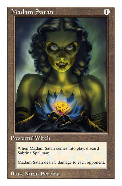 MADAM SATAN #1 MAGIC MTG HOMAGE VARIANT