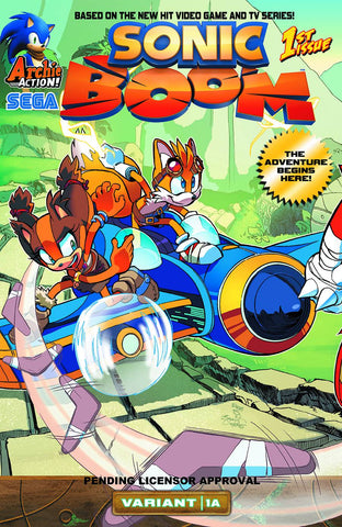 SONIC BOOM #1 VARIANT COVER 1A