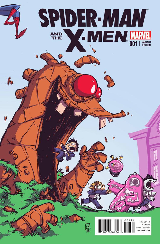 SPIDER-MAN and the X-MEN #1 - SKOTTIE YOUNG VARIANT