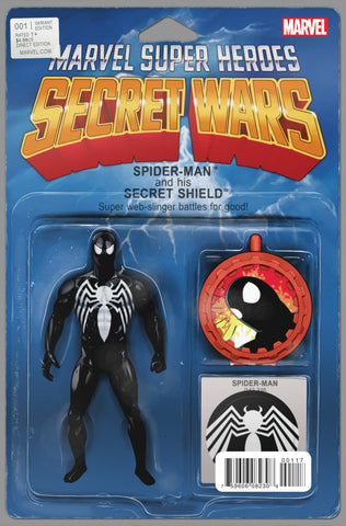 SECRET WARS #1 SPIDER-MAN ACTION FIGURE VARIANT