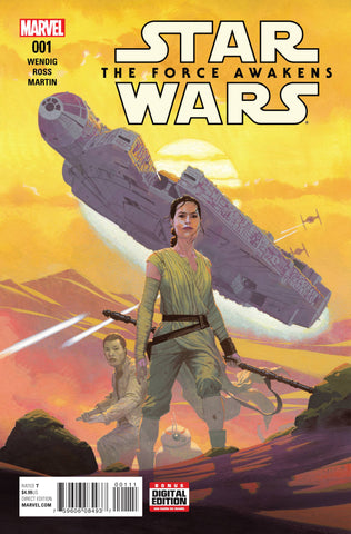 STAR WARS THE FORCE AWAKENS #1 🔑 1ST KYLO REN, REY, FINN, PHASMA