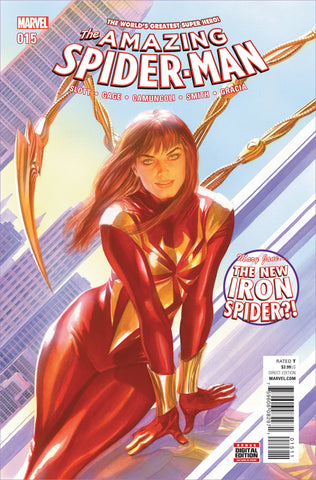 AMAZING SPIDER-MAN #15 ALEX ROSS MARY JANE COVER