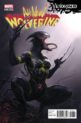 ALL NEW WOLVERINE #18 MATTINA VENOMIZED VARIANT