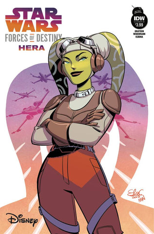 STAR WARS ADVENTURES FORCES OF DESTINY HERA CVR B