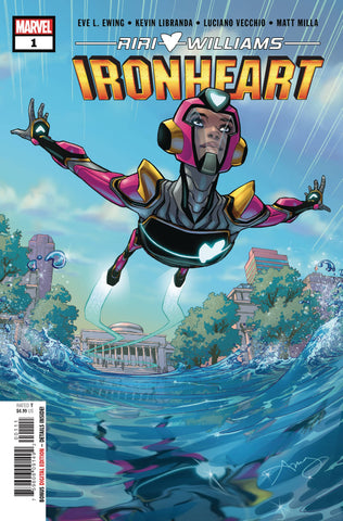 IRONHEART #1 AMY REEDER COVER
