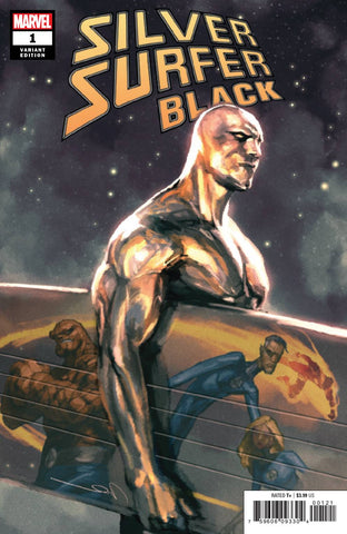 SILVER SURFER BLACK #1 - 1:25 GERALD PAREL VARIANT