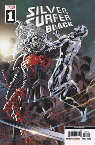 SILVER SURFER BLACK #1 2ND PRINT VARIANT