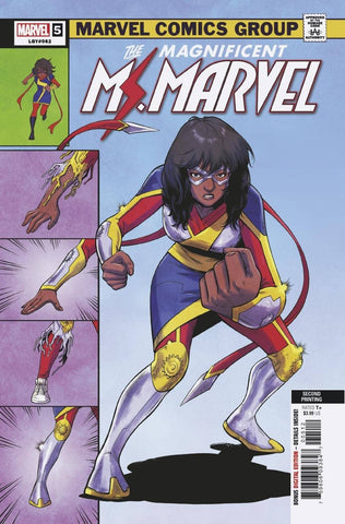 MAGNIFICENT MS MARVEL #5 - 2ND PRINT VARIANT