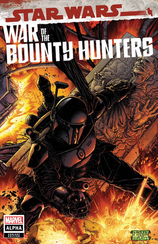 STAR WARS WAR BOUNTY HUNTERS ALPHA #1 - 1:50 BLACK ARMOR VARIANT