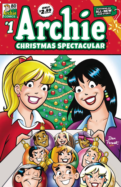 ARCHIE POP ART VARIANT COVER - VERONICA AT CHRISTMAS