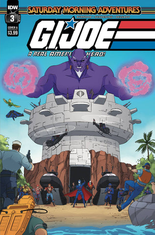 GI JOE SATURDAY MORNING ADVENTURES #3 PRE-ORDER