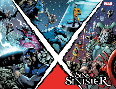 SINS OF SINISTER #1 - 1:25 SHAW WRAPAROUND VARIANT