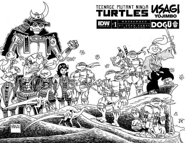NINJA TURTLES USAGI YOJIMBO WHEREWHEN #1 PRE-ORDER