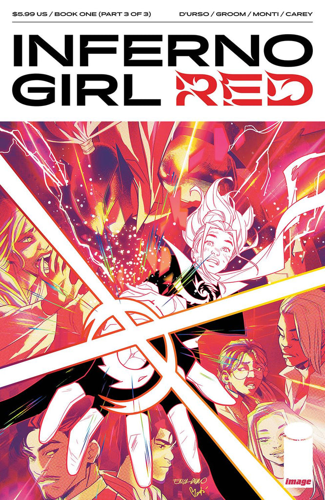 INFERNO GIRL RED BOOK ONE #3 PRE-ORDER