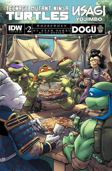 NINJA TURTLES USAGI YOJIMBO WHEREWHEN #2 PRE-ORDER