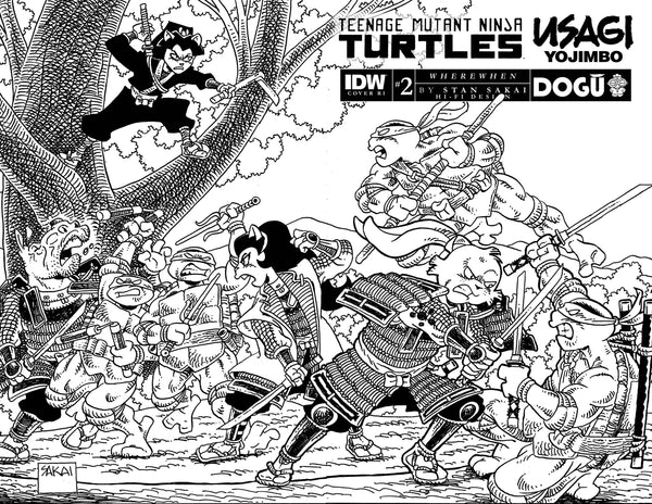 NINJA TURTLES USAGI YOJIMBO WHEREWHEN #2 PRE-ORDER