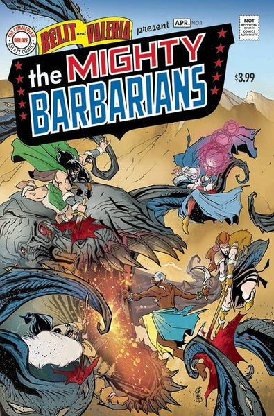 MIGHTY BARBARIANS #1 PRE-ORDER