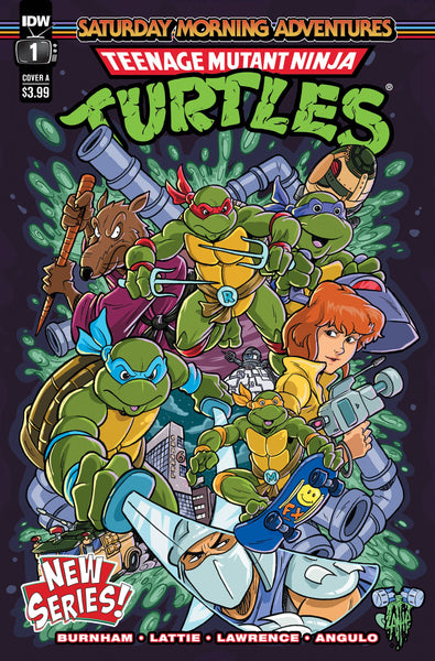 TMNT SATURDAY MORNING ADV CONTINUED #1 PRE-ORDER