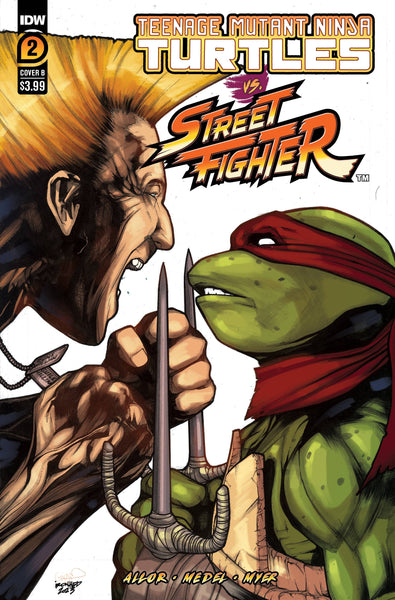 Teenage Mutant Ninja Turtles Vs. Street Fighter #2 PRE-ORDER
