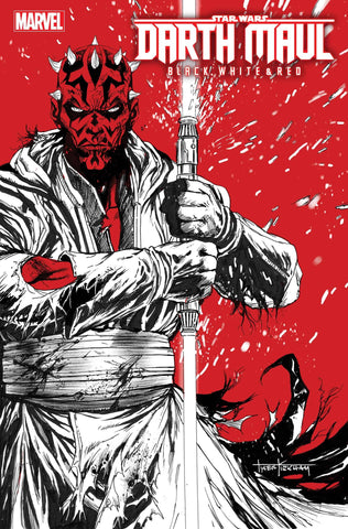 STAR WARS DARTH MAUL BLACK WHITE RED #2 PRE-ORDER