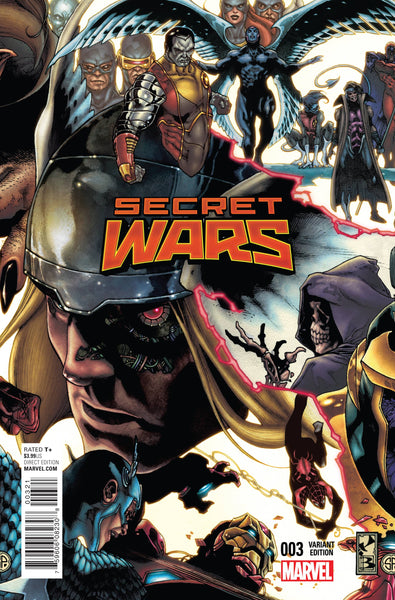 SECRET WARS #1 to #9 Complete Set - CONNECTING Variant Covers