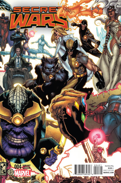 SECRET WARS #1 to #9 Complete Set - CONNECTING Variant Covers