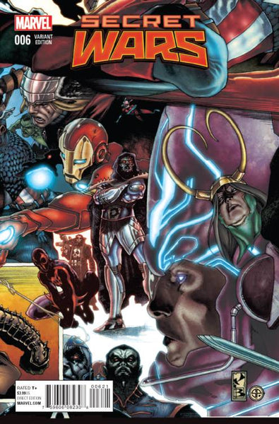 SECRET WARS #1 to #9 Complete Set - CONNECTING Variant Covers