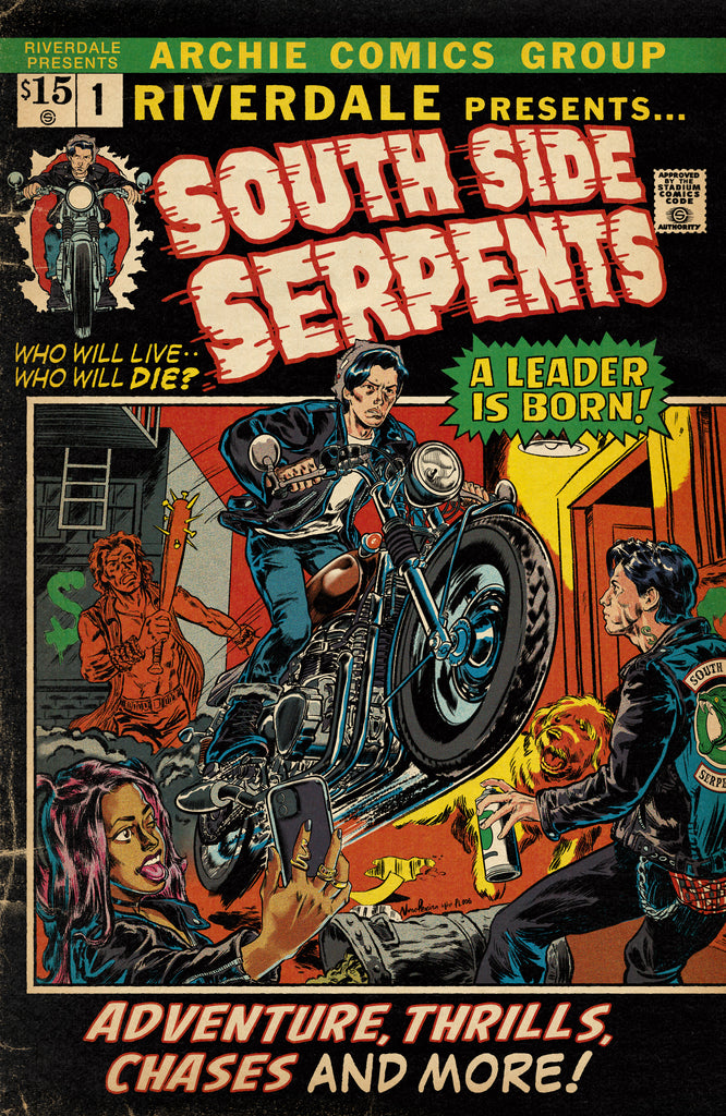 SOLD OUT - RIVERDALE SOUTH SIDE SERPENTS GHOST RIDER HOMAGE VARIANT
