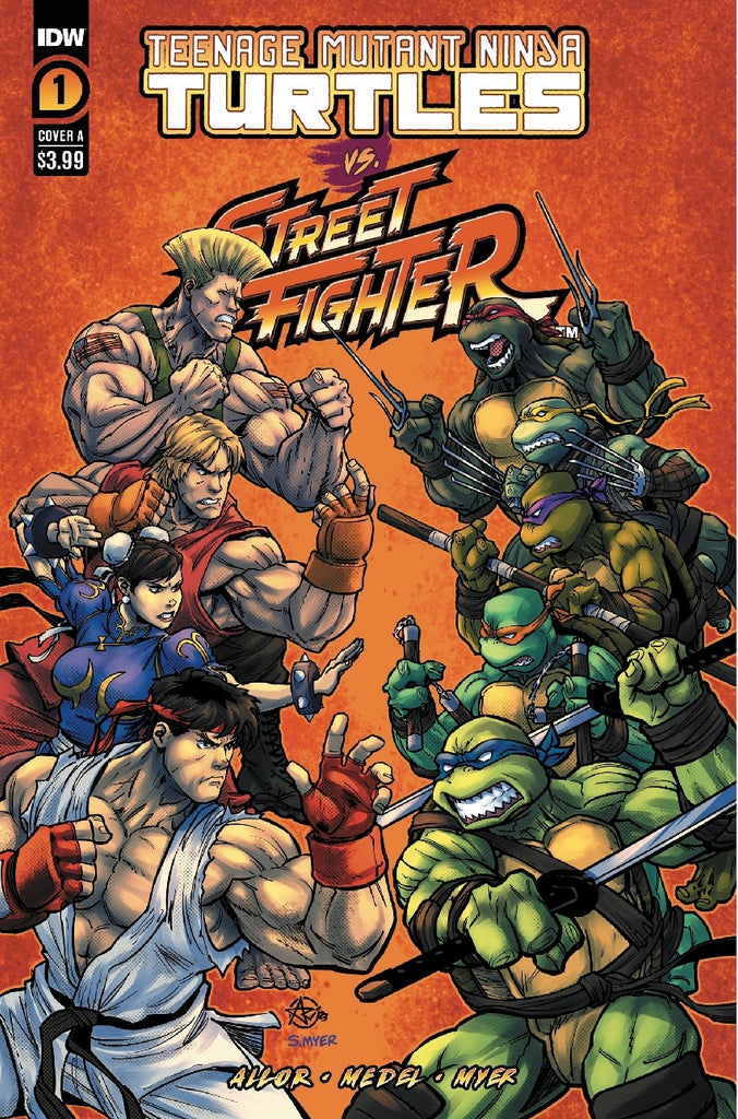 Teenage Mutant Ninja Turtles Vs. Street Fighter #1 PRE-ORDER