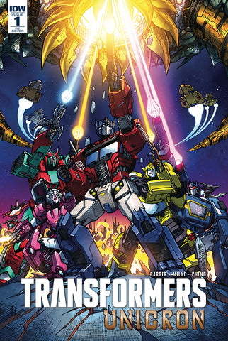 TRANSFORMERS UNICRON #1 MOVIE POSTER HOMAGE VARIANT