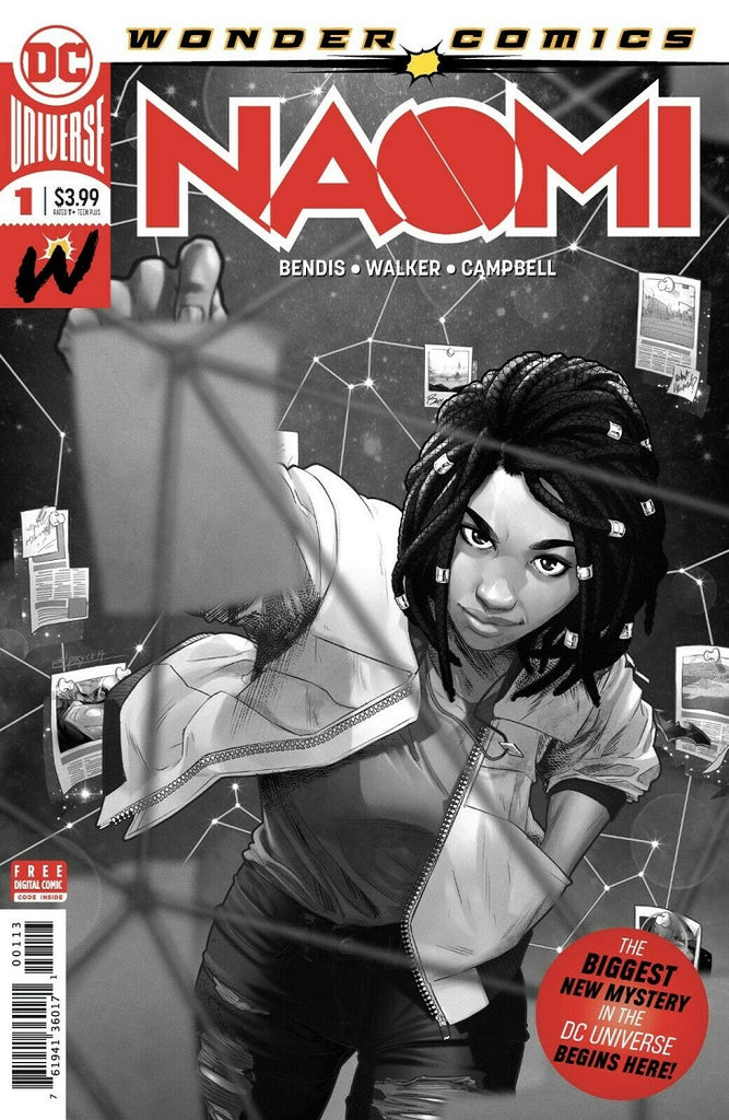 NAOMI #1 3RD PRINT VARIANT SIGNED BY JAMAL CAMPBELL