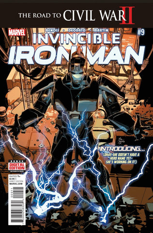 INVINCIBLE IRON MAN #9 🔑 1ST RIRI WILLIAMS