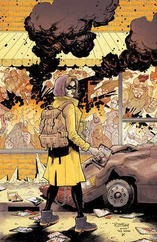 CROSSOVER #1 - WALKING DEAD 1 VIRGIN HOMAGE VARIANT
