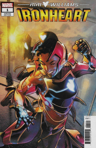 IRONHEART #1 - 1:25 JAMAL CAMPBELL VARIANT - MID GRADE