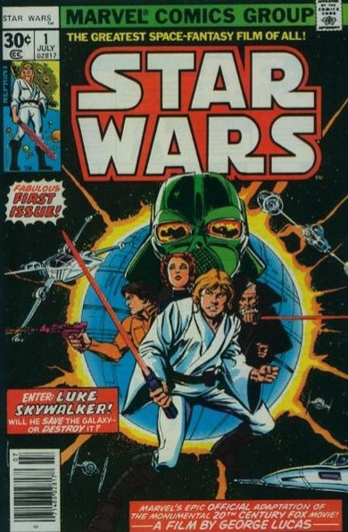 STAR WARS #1 (1977) REPRINT LOW GRADE