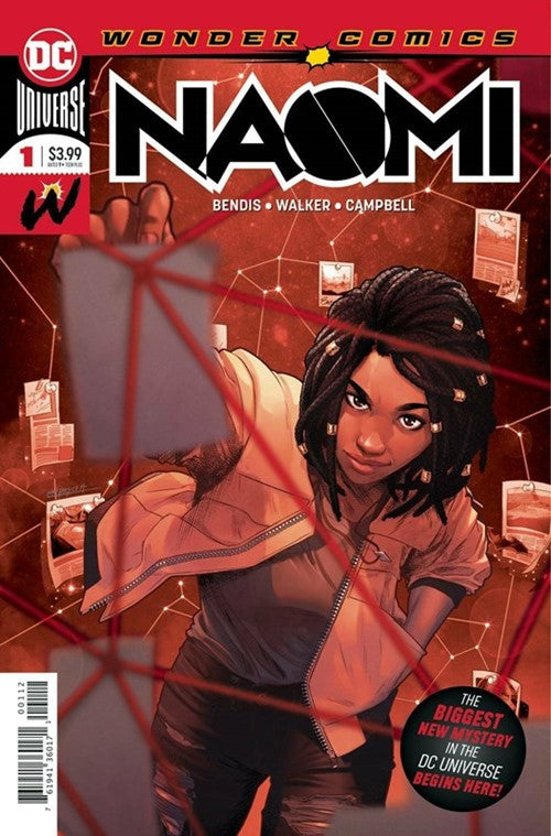 NAOMI #1 2ND PRINT VARIANT SIGNED BY JAMAL CAMPBELL
