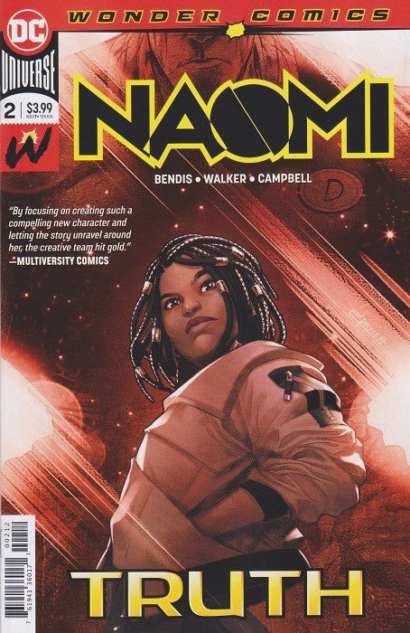 NAOMI #2 2ND PRINT VARIANT SIGNED BY JAMAL CAMPBELL