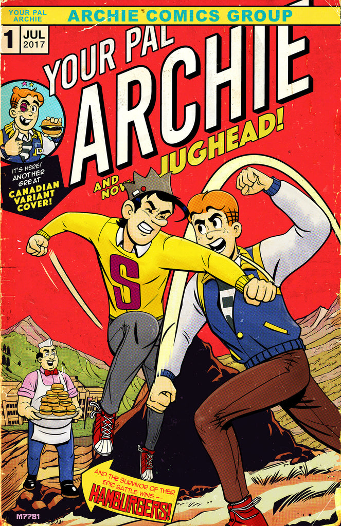 SOLD OUT - YOUR PAL ARCHIE #1 HULK 181 HOMAGE VARIANT