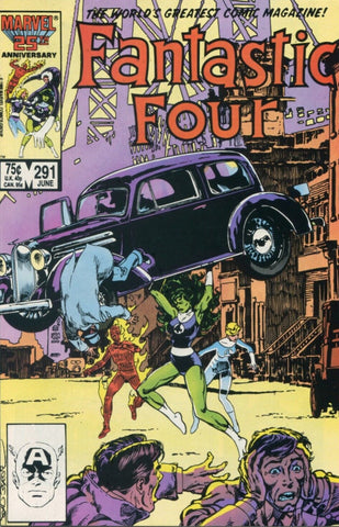 FANTASTIC FOUR #291 ACTION COMICS #1 HOMAGE