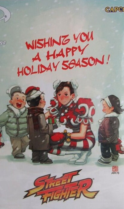 STREET FIGHTER #4 HOLIDAY SEASON VARIANT