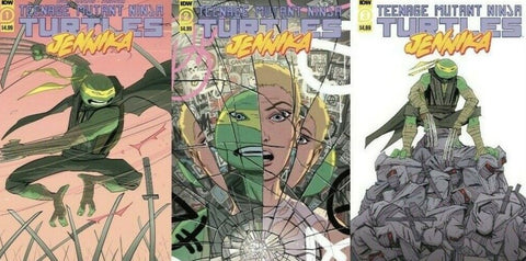 TEENAGE MUTANT NINJA TURTLES JENNIKA #1 to #3 - COMPLETE SERIES