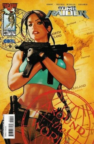 TOMB RAIDER #41 ADAM HUGHES COVER